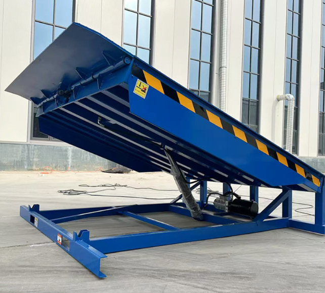 五指山固定式登车桥应用