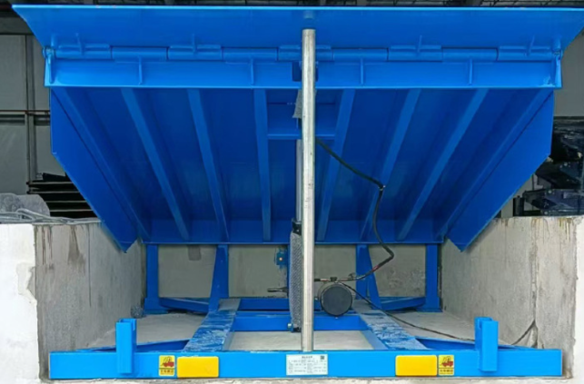 五指山固定式登车桥应用